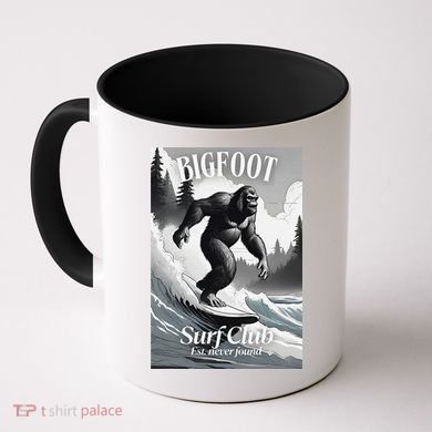 Bigfoot Surf Club Est Coffee Mug