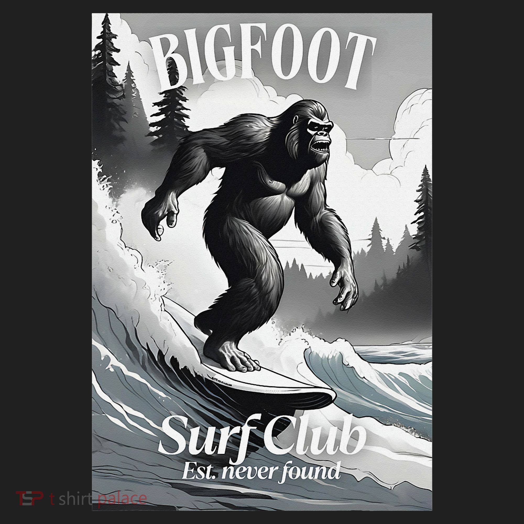 Bigfoot Surf Club Est Tumbler