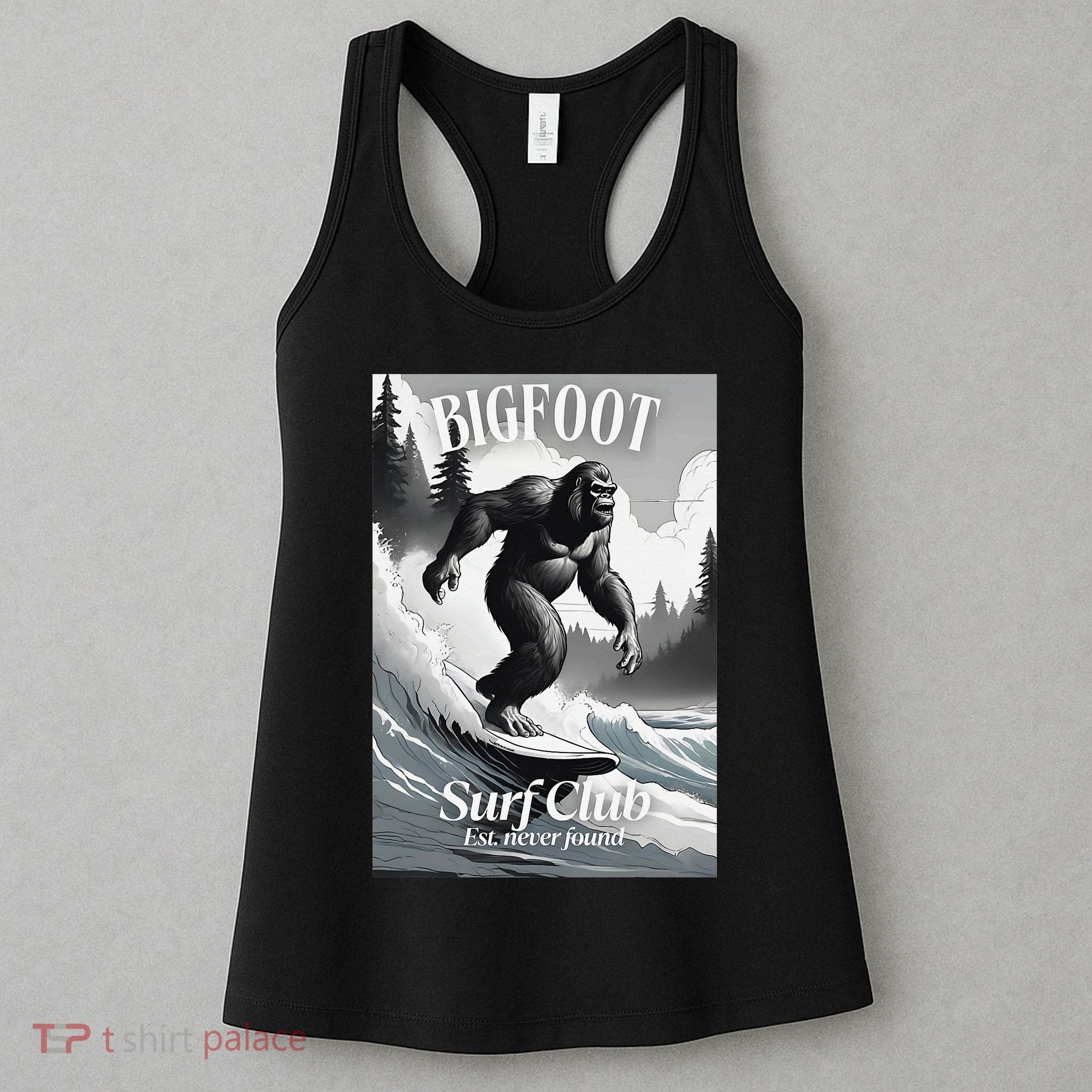 Bigfoot Surf Club Est Women's Tank Top