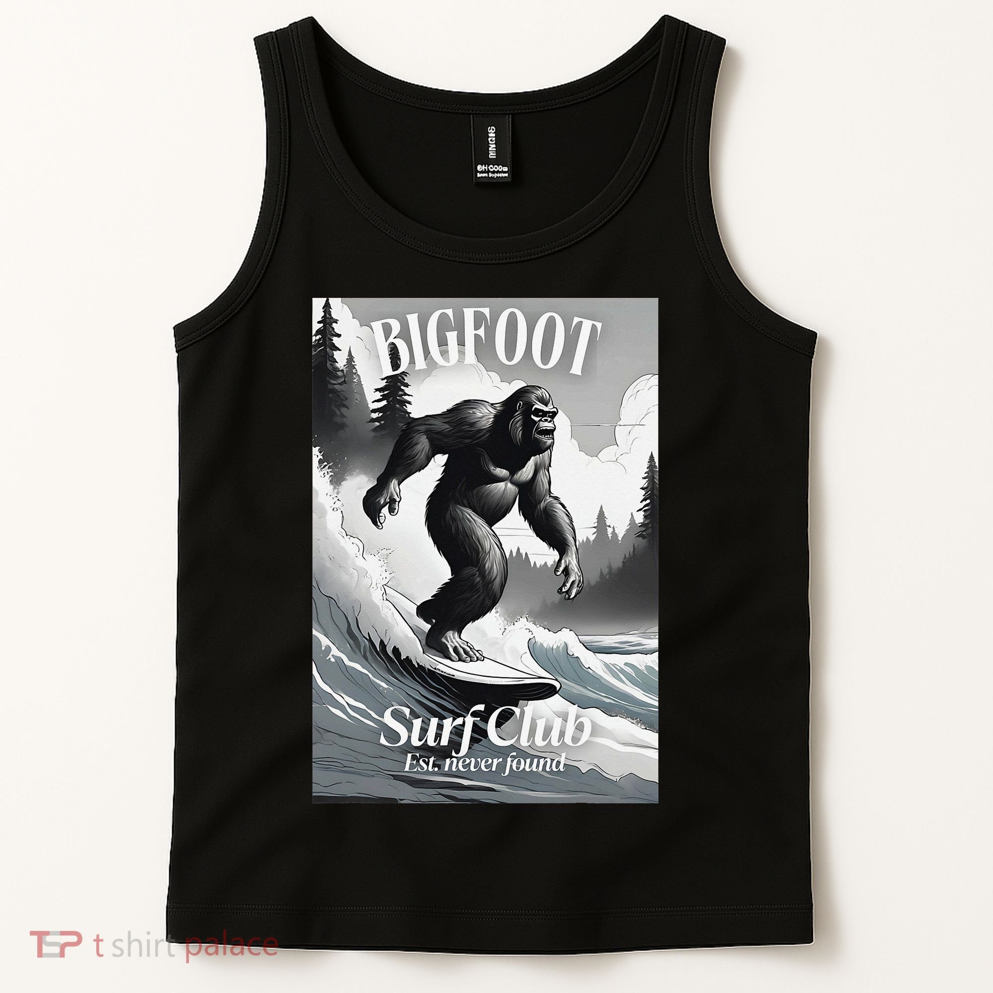 Bigfoot Surf Club Est Tank Top