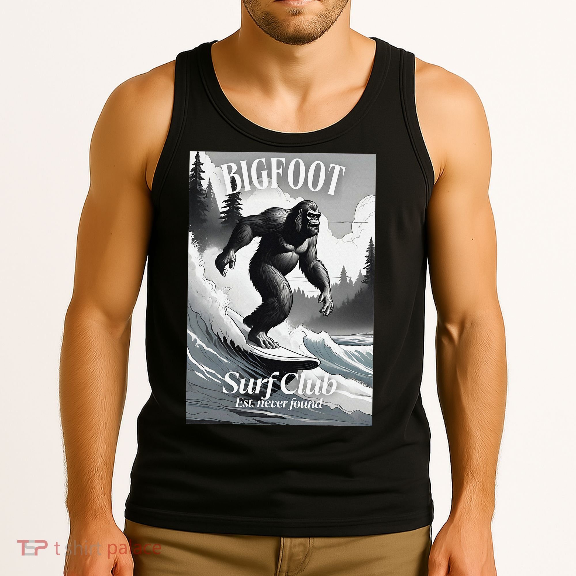 Bigfoot Surf Club Est Tank Top