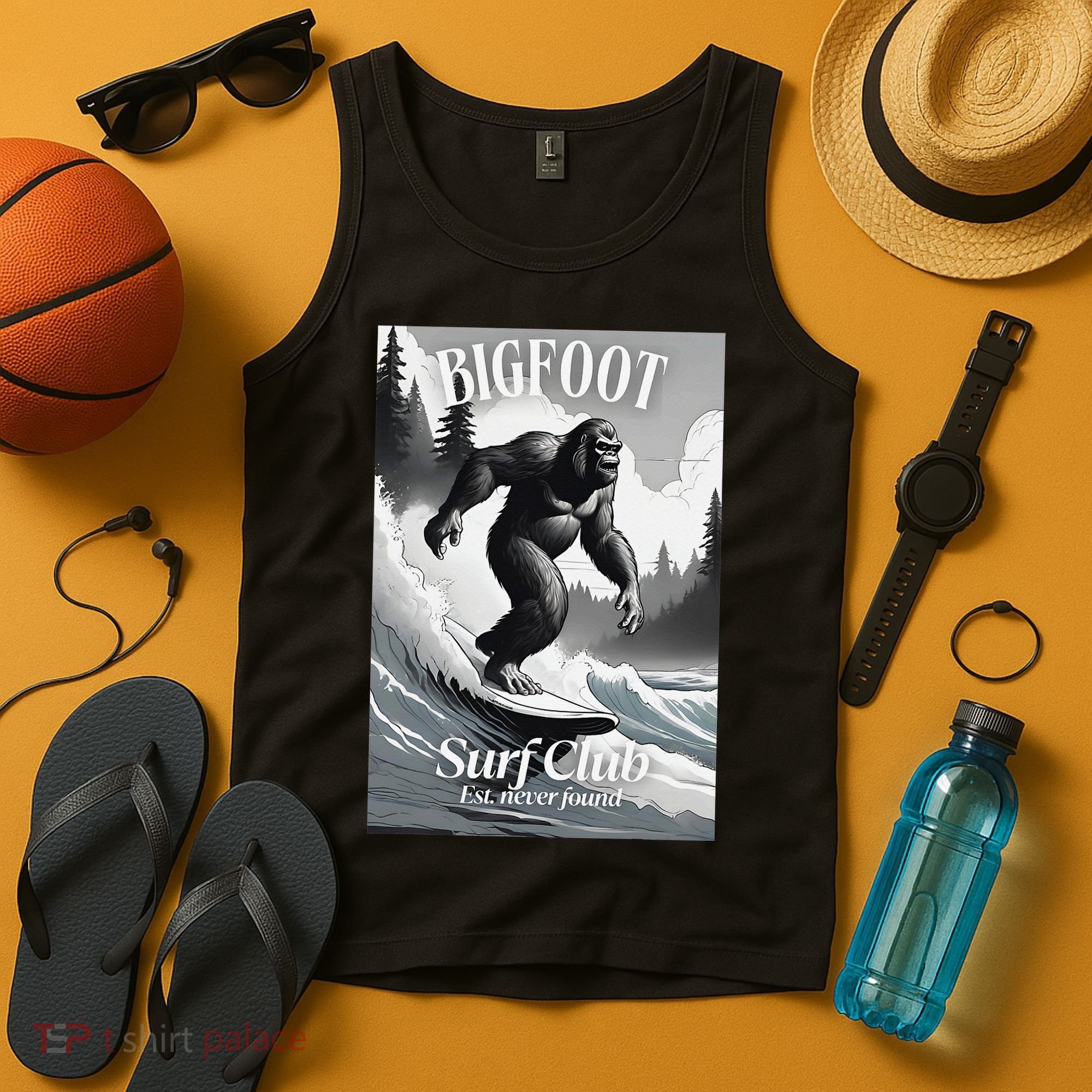 Bigfoot Surf Club Est Tank Top