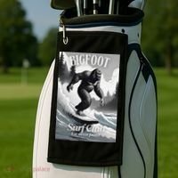 Bigfoot Surf Club Est Golf Towel thumb 2