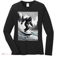 Bigfoot Surf Club Est Women's Long Sleeve Shirt thumb 0