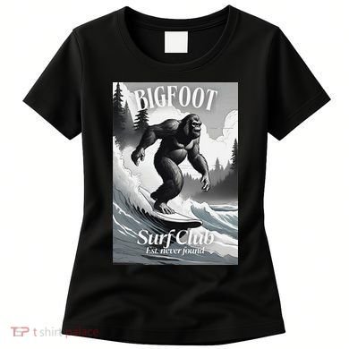 Bigfoot Surf Club Est Women's T-Shirt