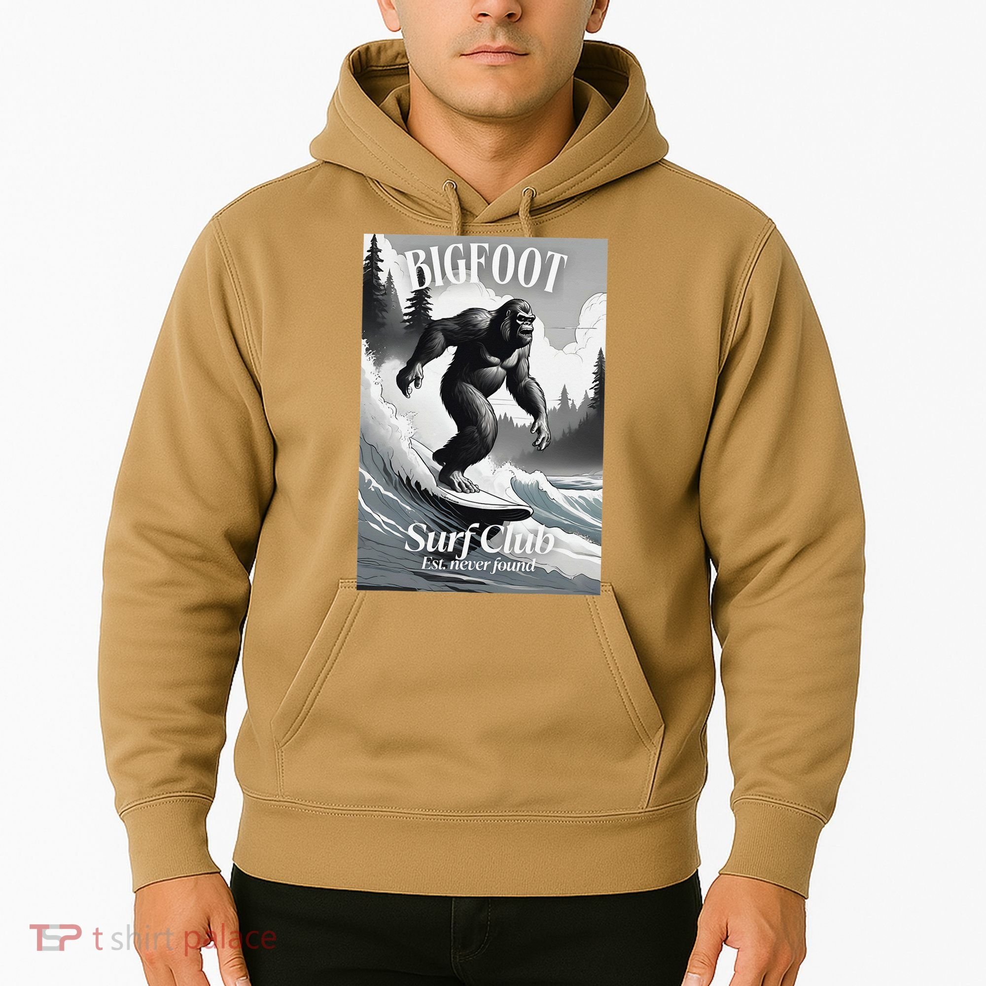 Bigfoot Surf Club Est Hoodie