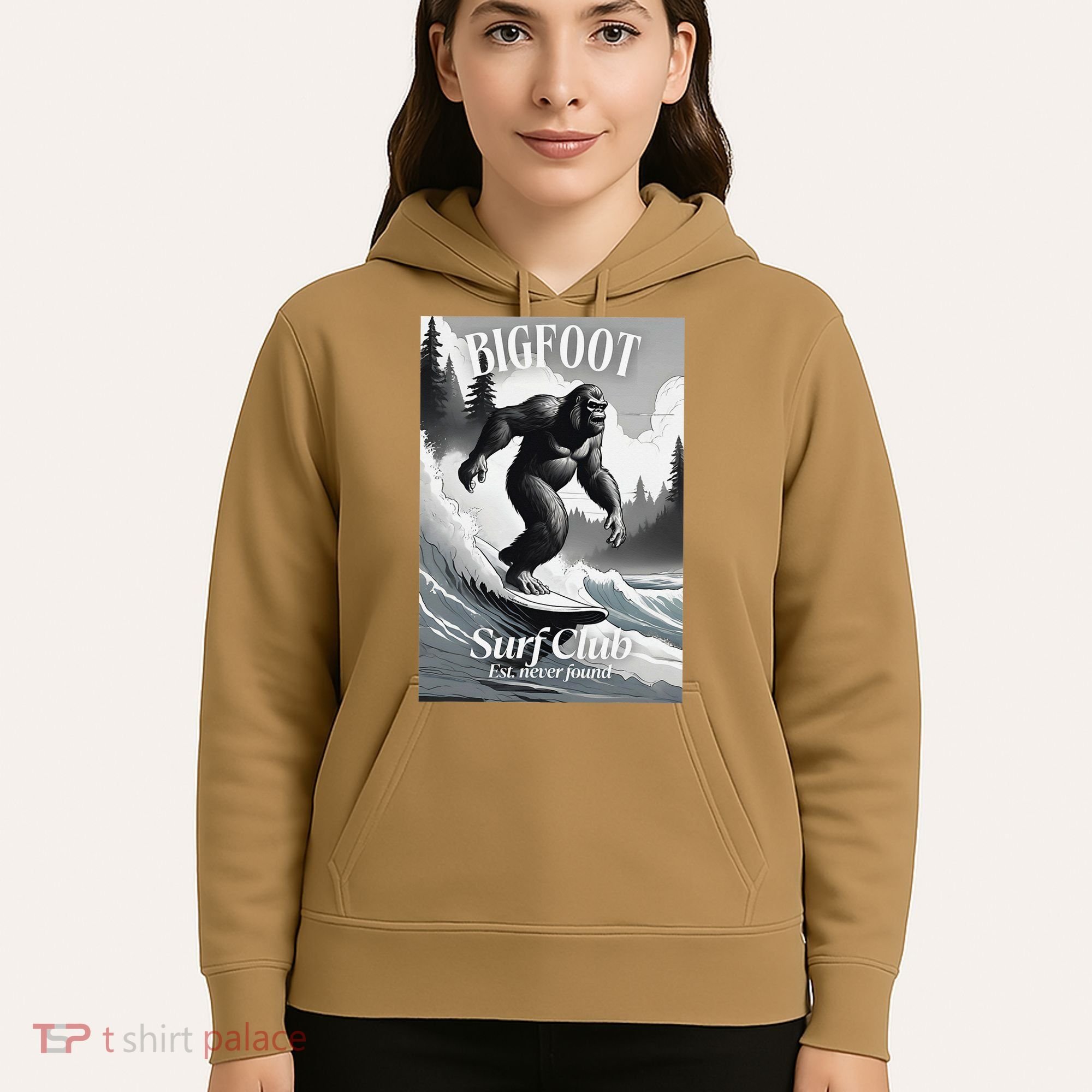 Bigfoot Surf Club Est Hoodie