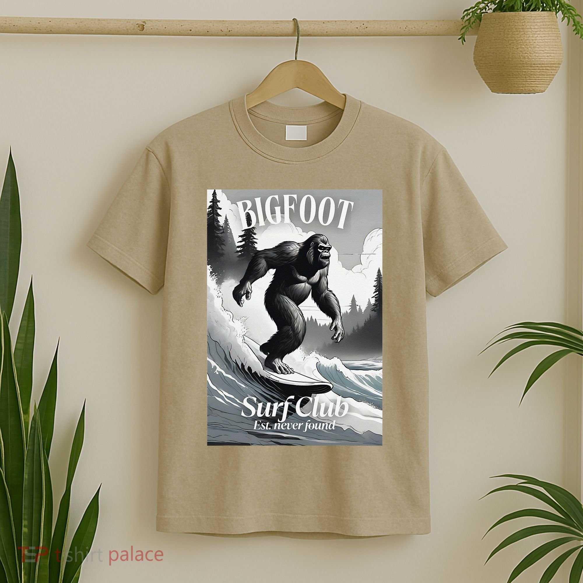 Bigfoot Surf Club Est T-Shirt