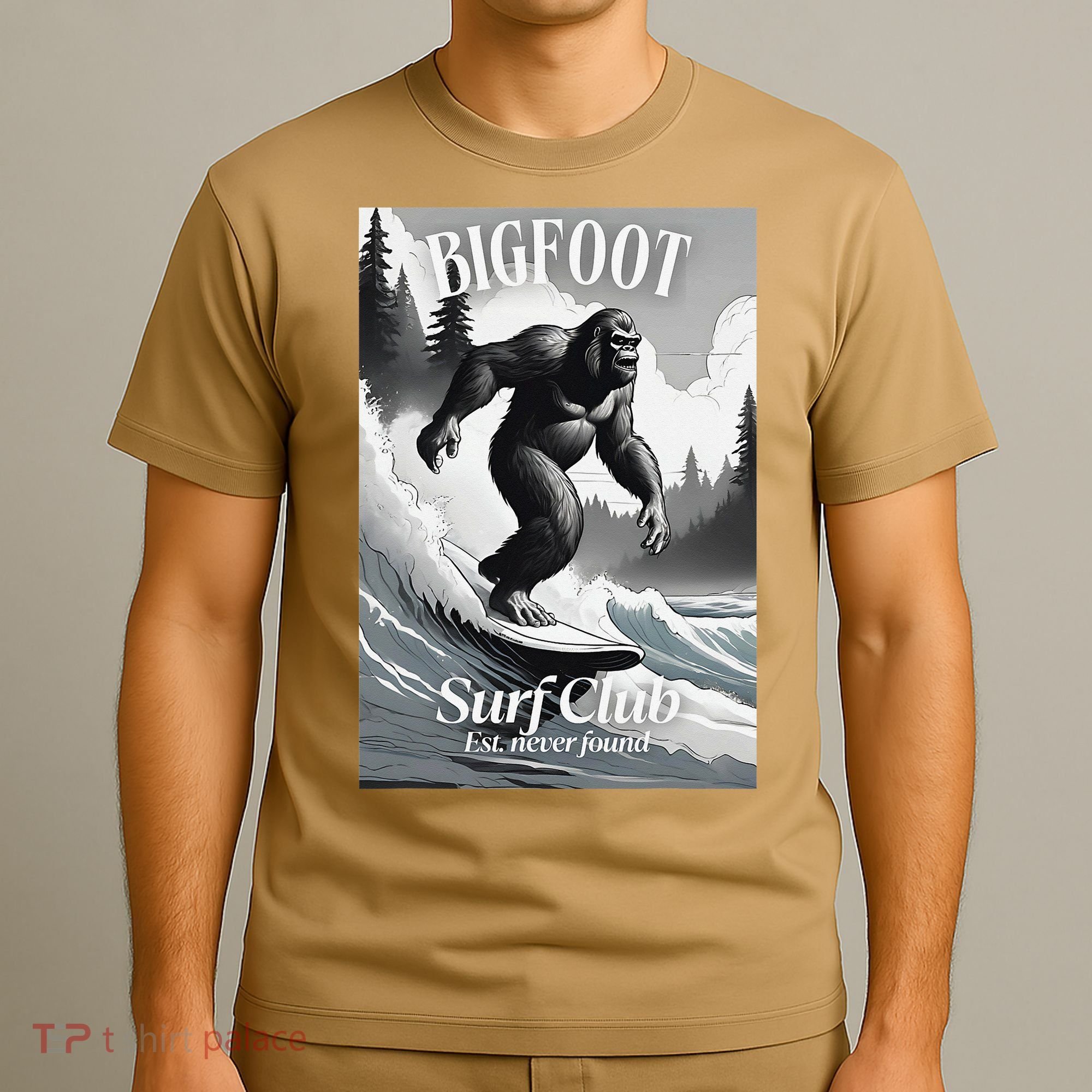 Bigfoot Surf Club Est T-Shirt