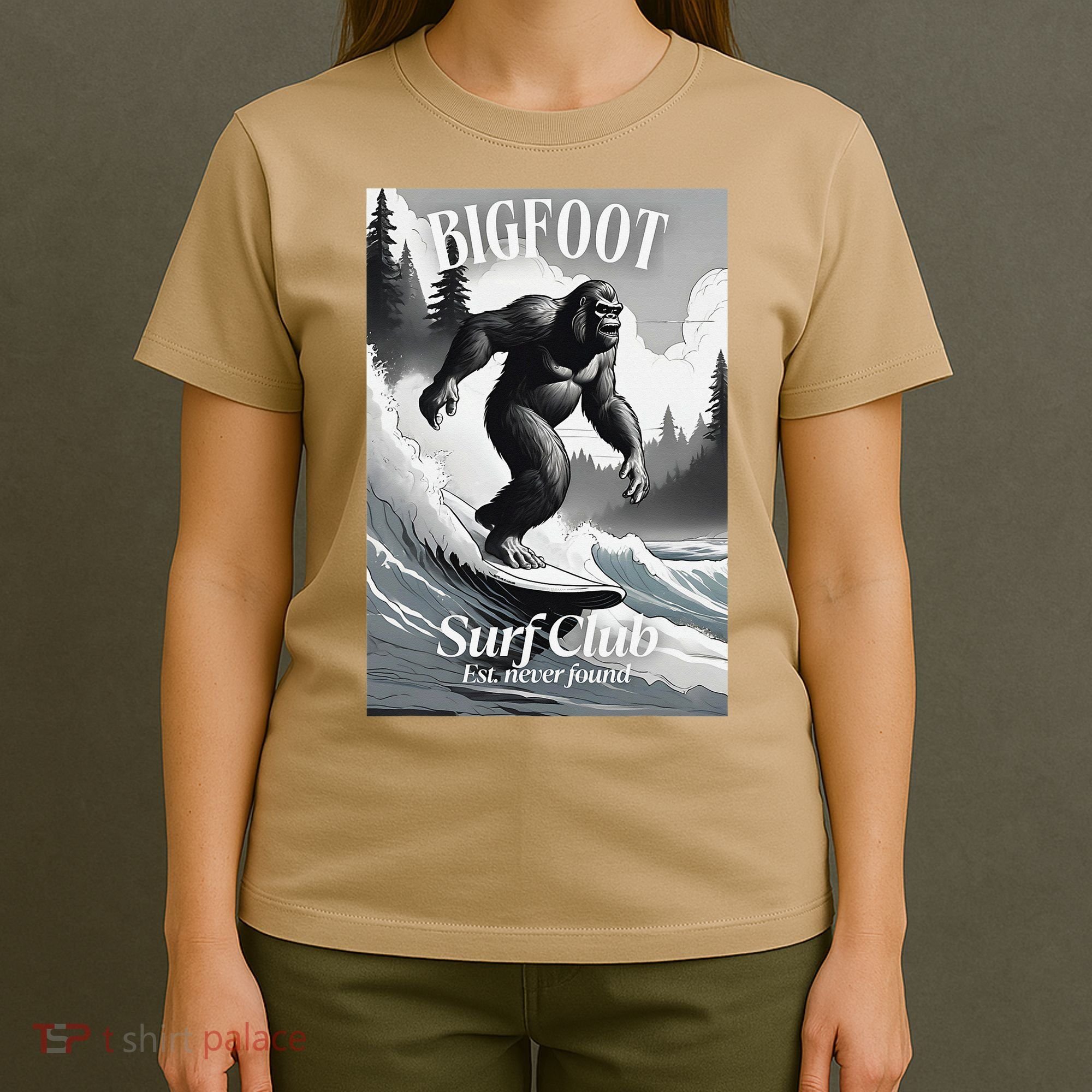 Bigfoot Surf Club Est T-Shirt