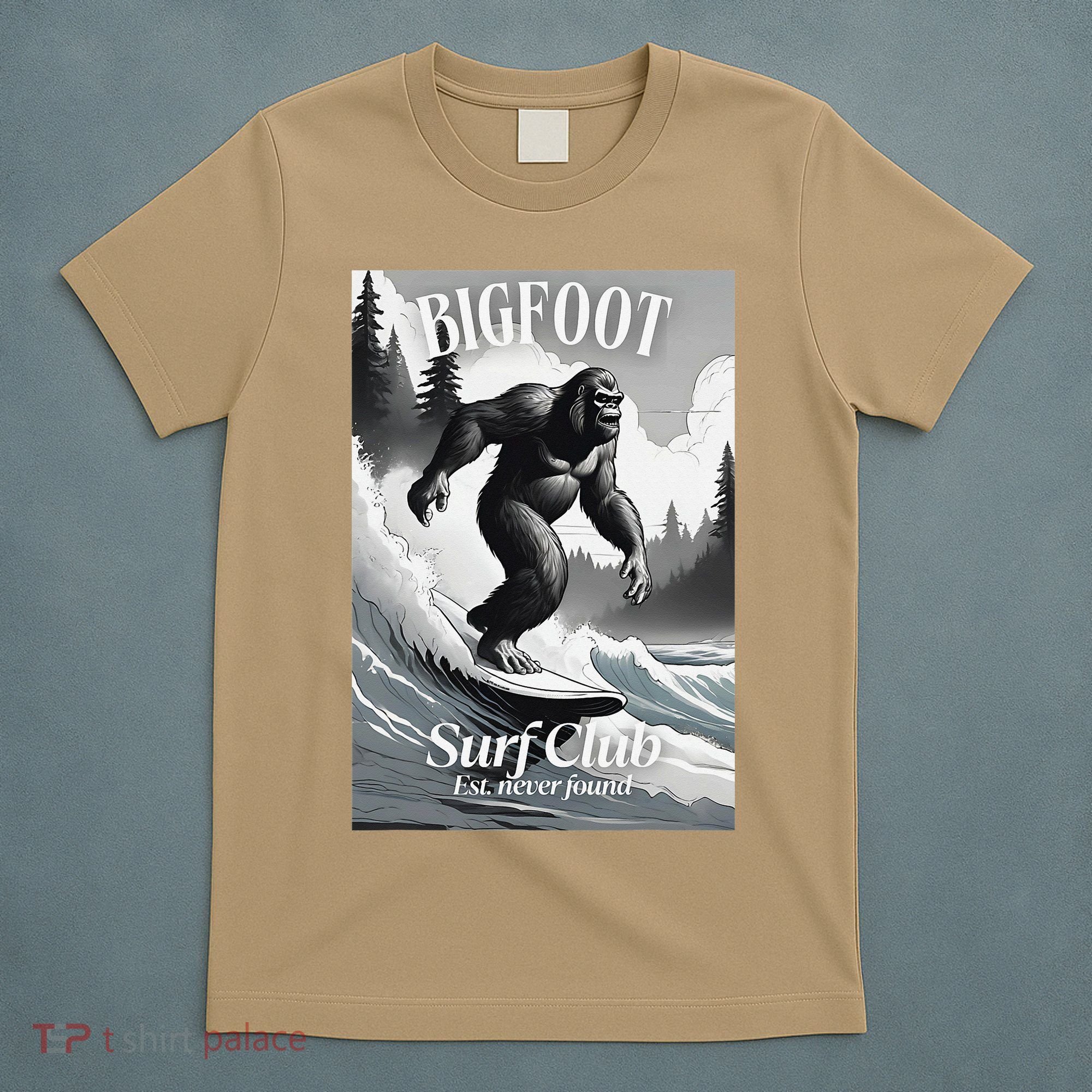 Bigfoot Surf Club Est T-Shirt