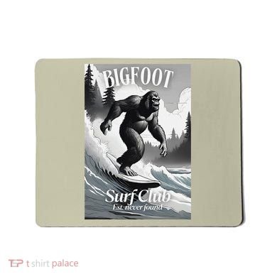 Bigfoot Surf Club Est Mousepad