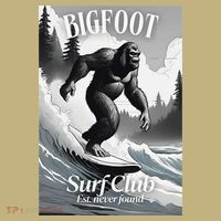 Bigfoot Surf Club Est Kids T-Shirt thumb 2