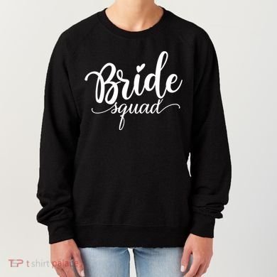 Bride Squad Cute Wedding Women's Sweatshirt