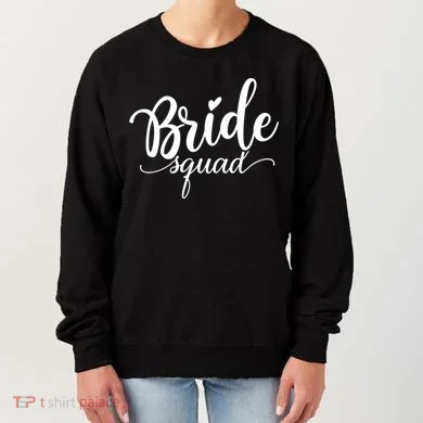 Bride Squad Cute Wedding Women's Sweatshirt
