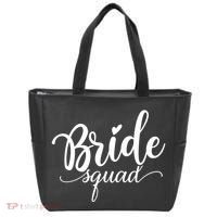 Bride Squad Cute Wedding Tote Bag thumb 0