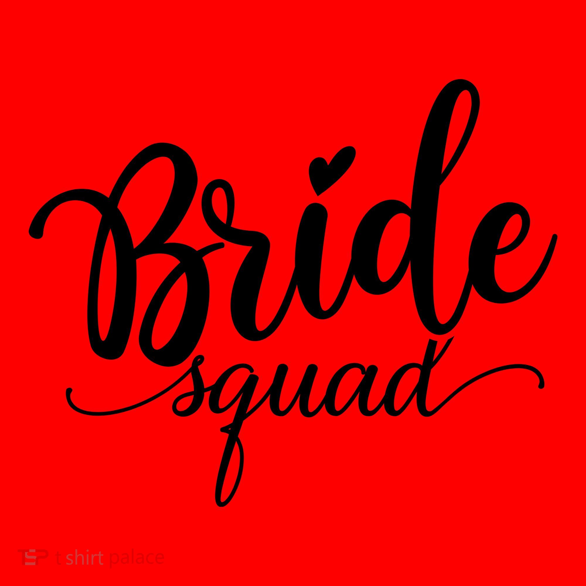 Bride Squad Cute Wedding Santa Hat