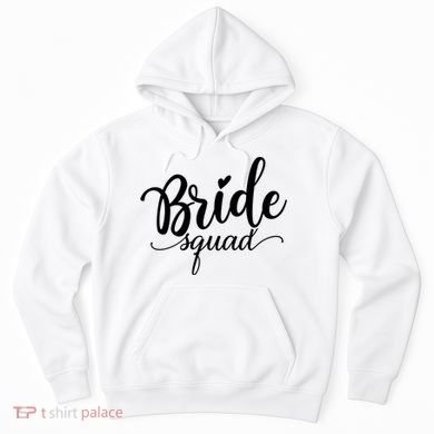 Bride Squad Cute Wedding Hoodie