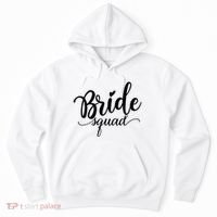 Bride Squad Cute Wedding Hoodie thumb 0
