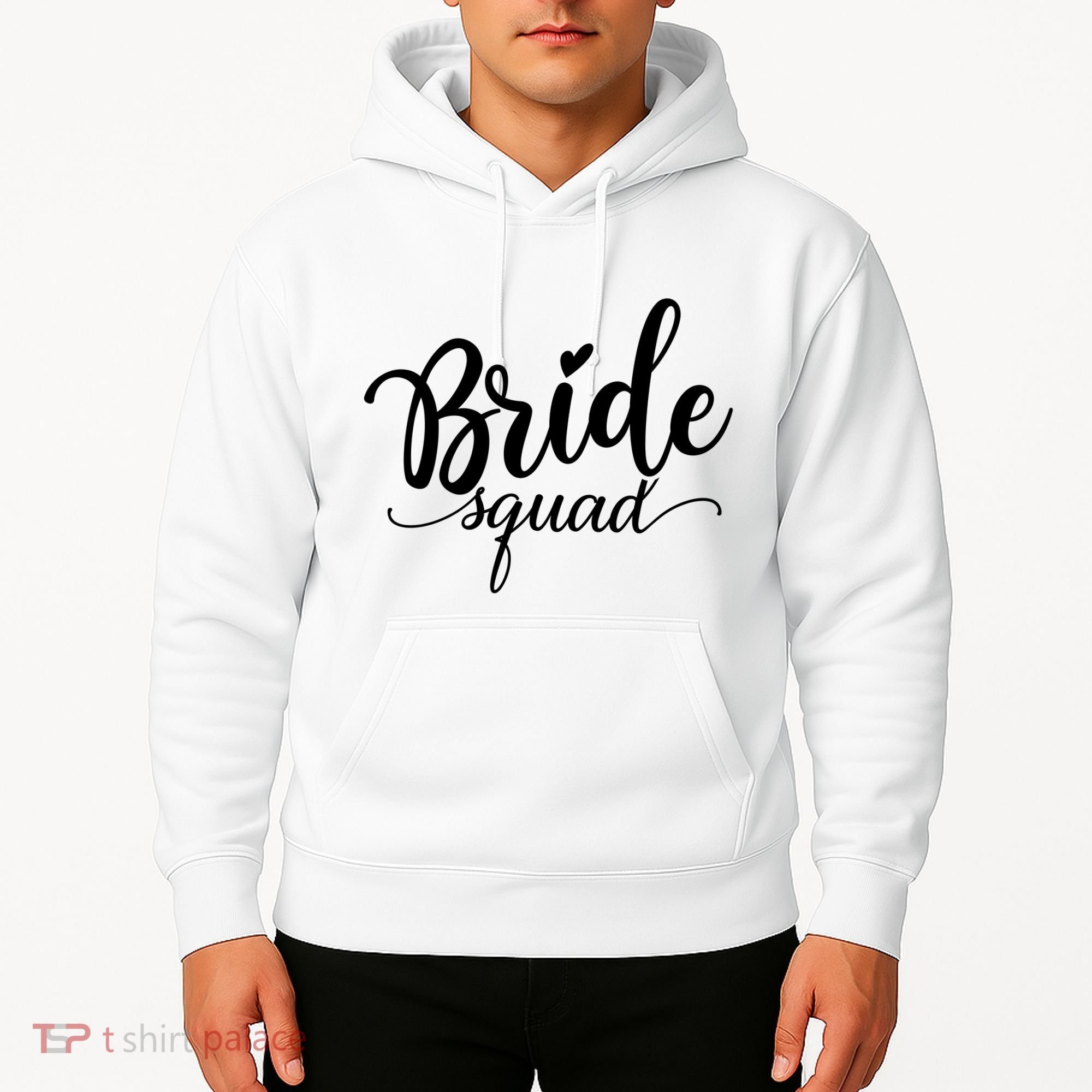 Bride Squad Cute Wedding Hoodie