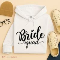 Bride Squad Cute Wedding Hoodie thumb 4