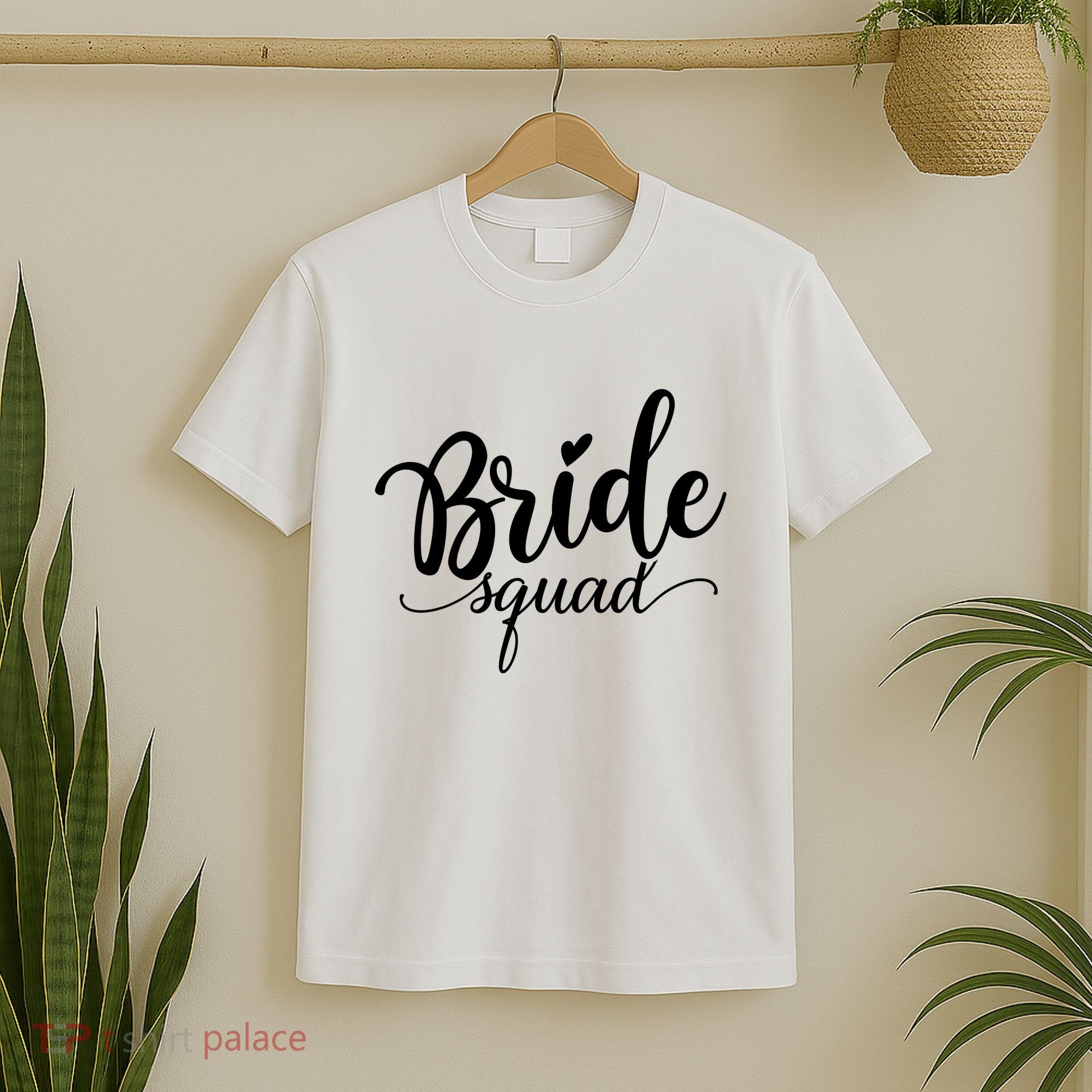 Bride Squad Cute Wedding T-Shirt