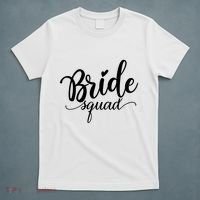 Bride Squad Cute Wedding T-Shirt thumb 5