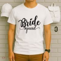 Bride Squad Cute Wedding T-Shirt thumb 6