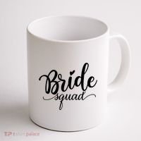 Bride Squad Cute Wedding Coffee Mug thumb 1