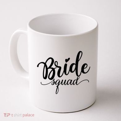 Bride Squad Cute Wedding Coffee Mug