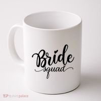 Bride Squad Cute Wedding Coffee Mug thumb 0