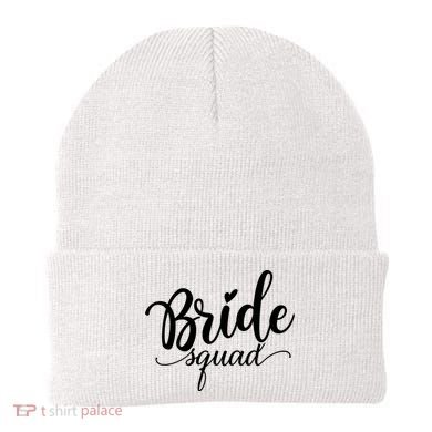 Bride Squad Cute Wedding Beanie