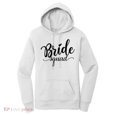 Bride Squad Cute Wedding Women's Hoodie