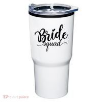 Bride Squad Cute Wedding Tumbler thumb 0