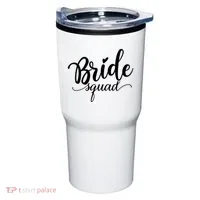 Bride Squad Cute Wedding Tumbler thumb 0