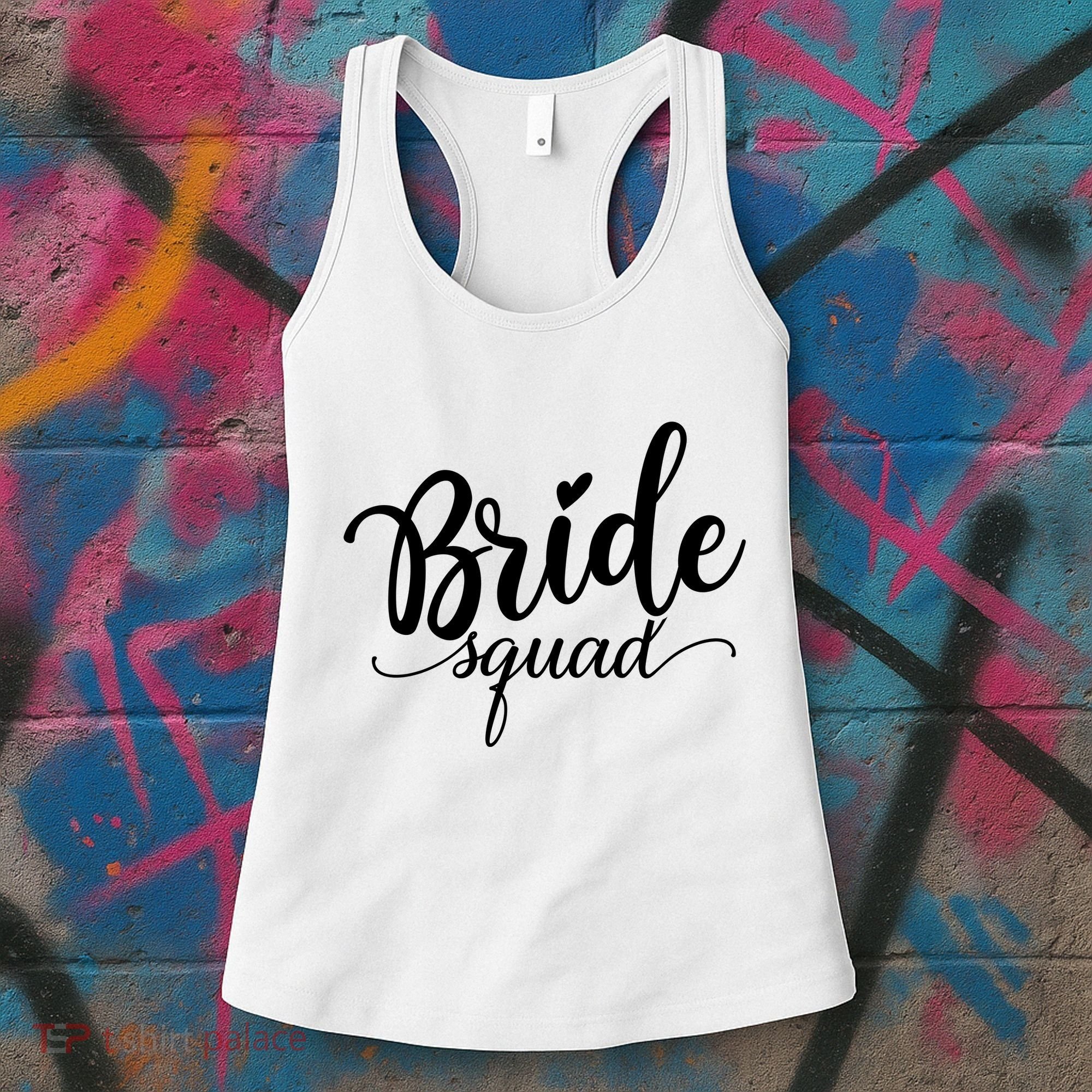 Bride Squad Cute Wedding Women's Tank Top