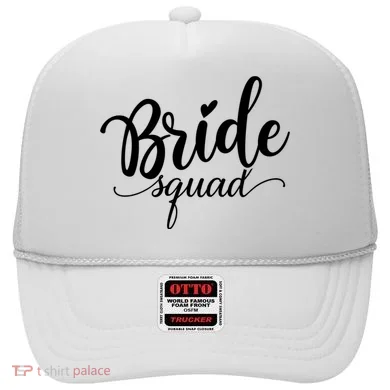 Bride Squad Cute Wedding Hat