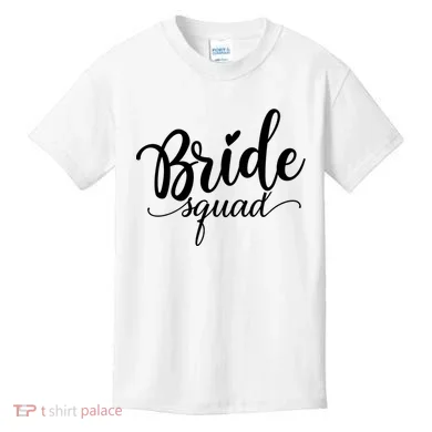 Bride Squad Cute Wedding Kids T-Shirt