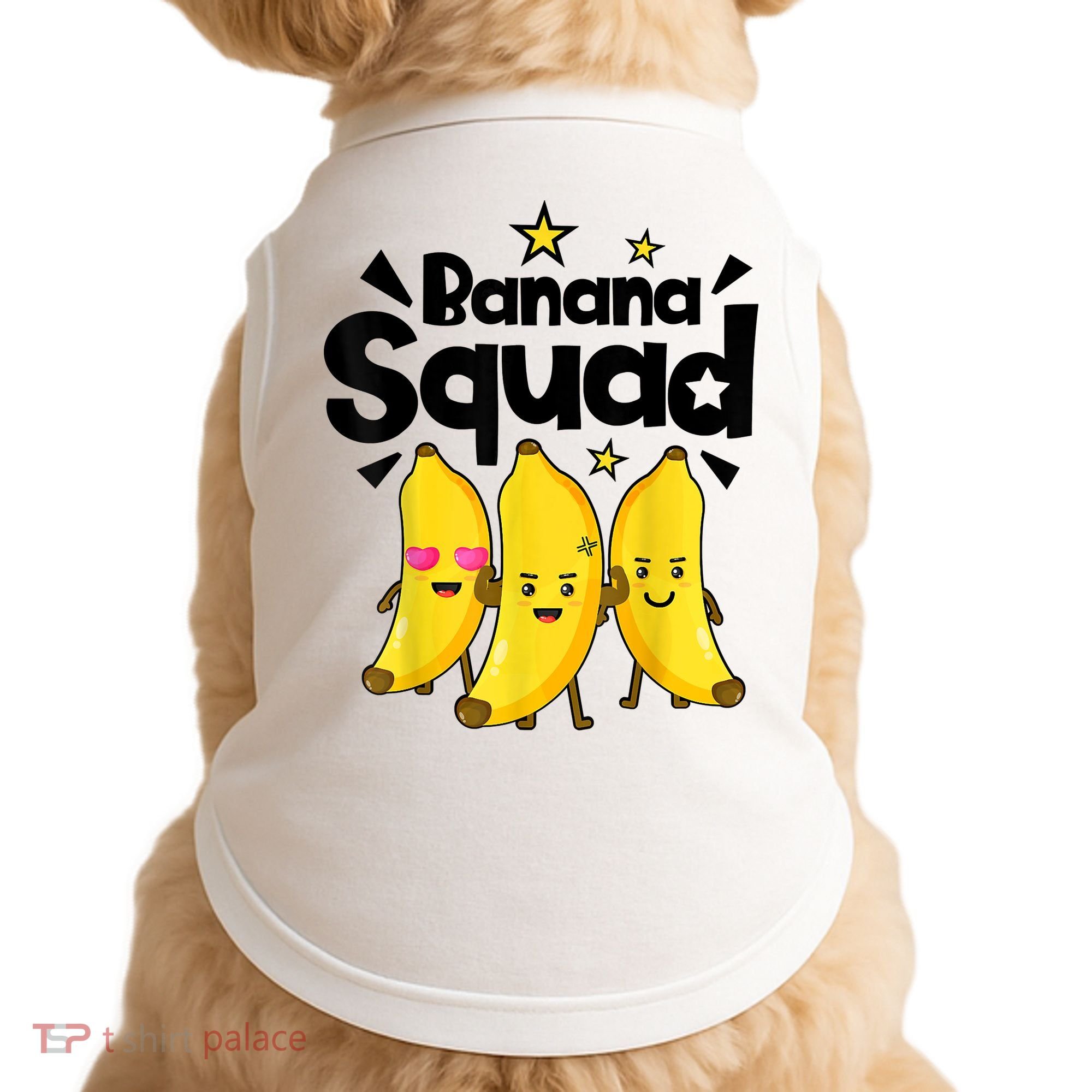 Banana Squad Dance Dancing Funny Cute Doggie Tank