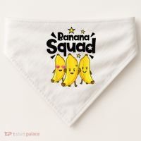 Banana Squad Dance Dancing Funny Cute USA-Made Doggie Bandana thumb 0