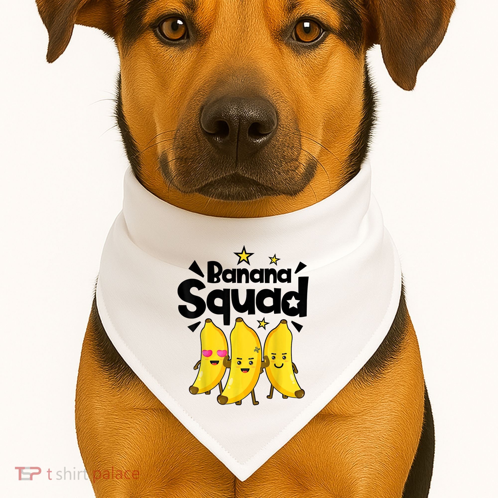 Banana Squad Dance Dancing Funny Cute USA-Made Doggie Bandana