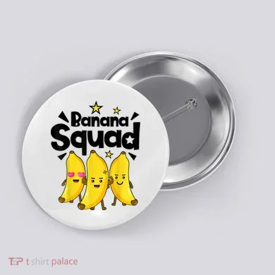 Banana Squad Dance Dancing Funny Cute Button