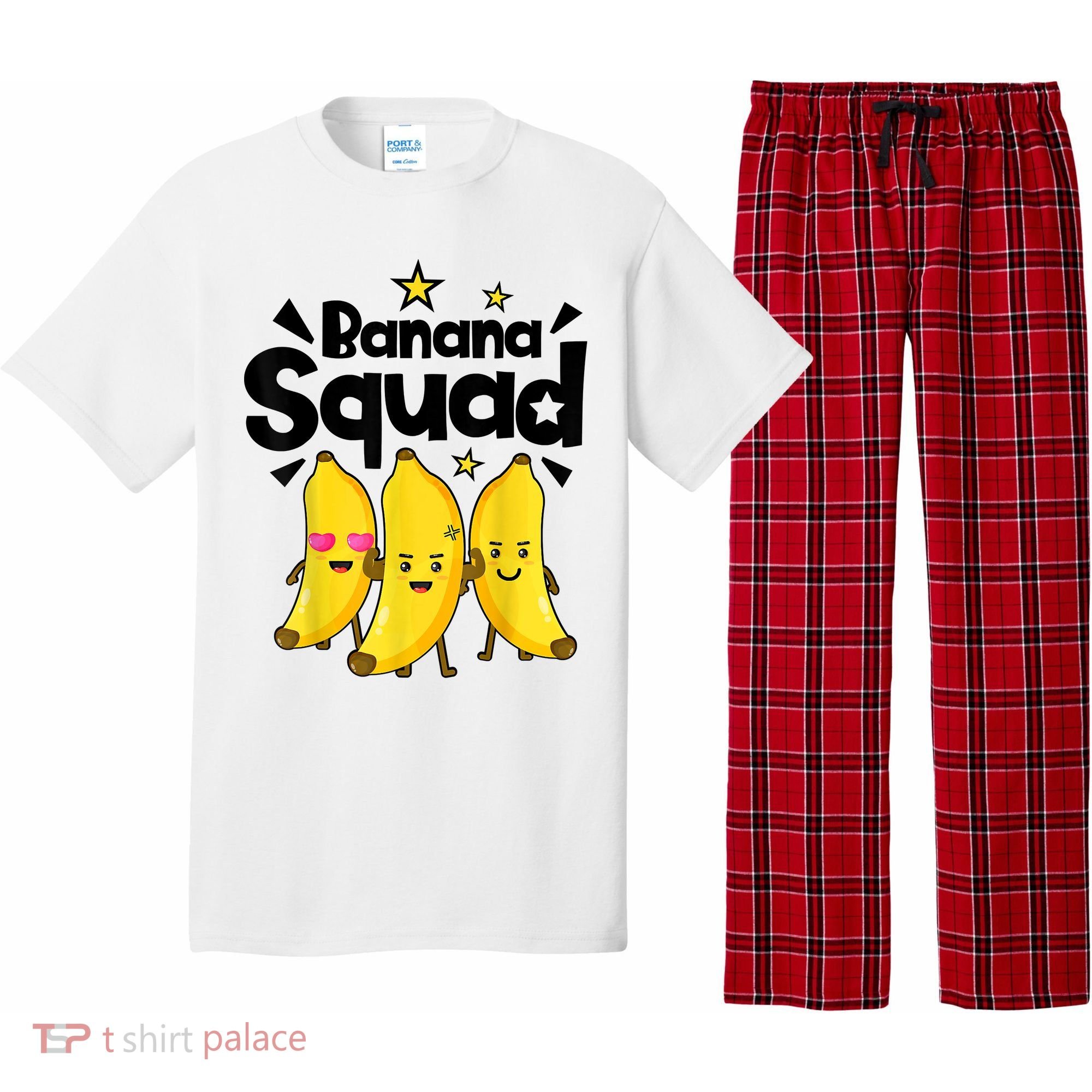 Banana Squad Dance Dancing Funny Cute Pajama Set