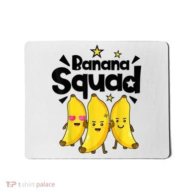Banana Squad Dance Dancing Funny Cute Mousepad