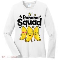 Banana Squad Dance Dancing Funny Cute Women's Long Sleeve Shirt thumb 0