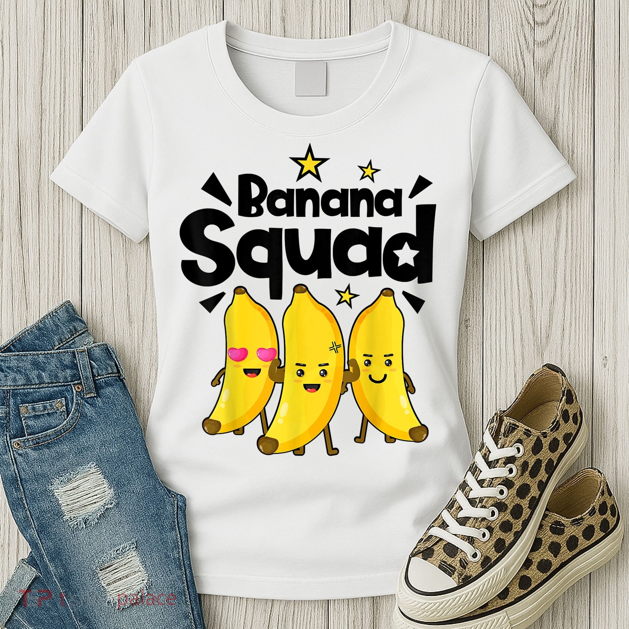Banana Squad Dance Dancing Funny Cute Women's T-Shirt