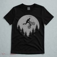 Bmx Stunt Dirt Bike Moon Freestyle Rider Gift T-Shirt thumb 5