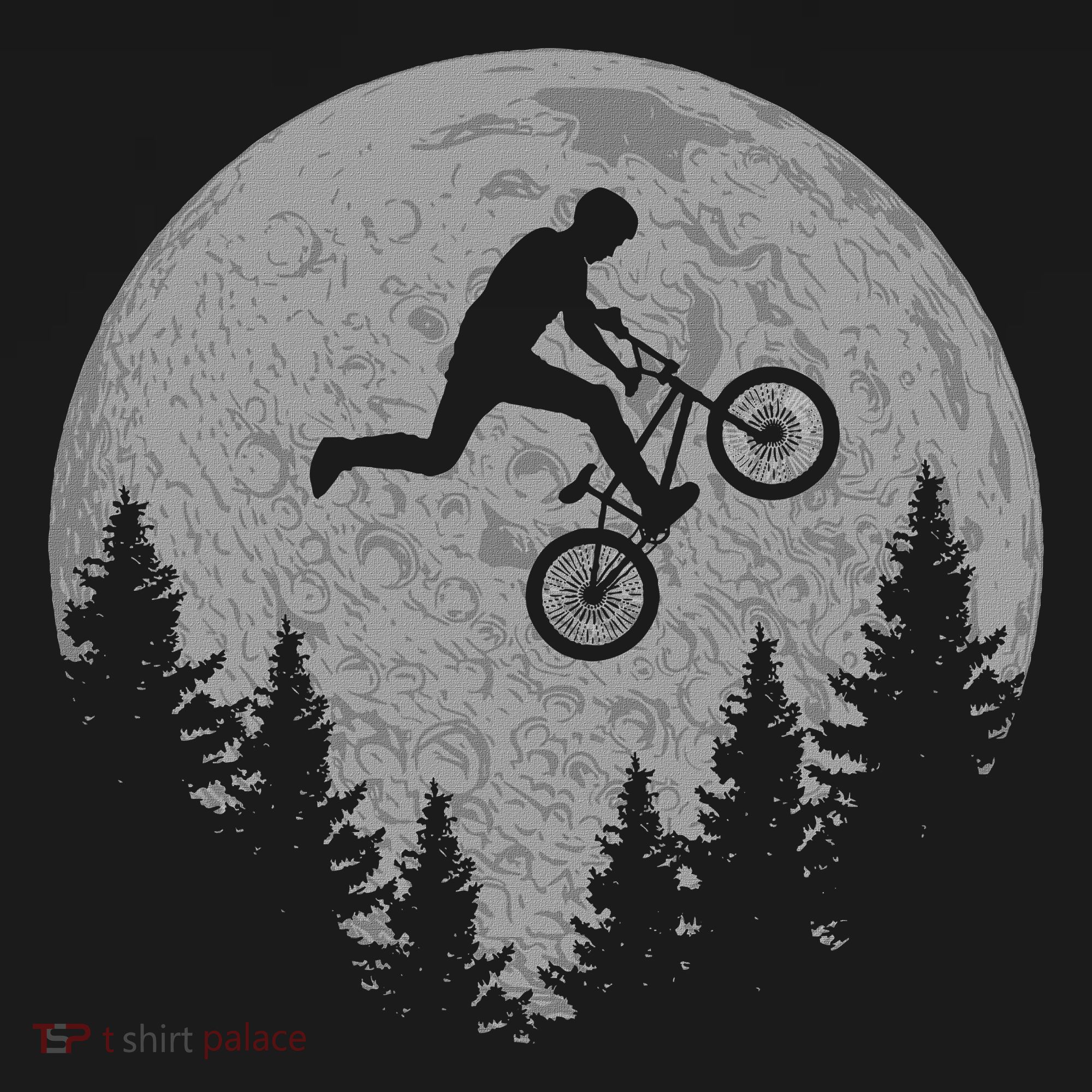 Bmx Stunt Dirt Bike Moon Freestyle Rider Gift Women's Hoodie