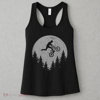 Bmx Stunt Dirt Bike Moon Freestyle Rider Gift Women's Tank Top thumb 3