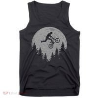Bmx Stunt Dirt Bike Moon Freestyle Rider Gift Tank Top thumb 0